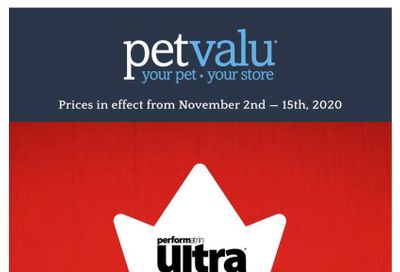 Pet Valu Flyer November 2 to 15