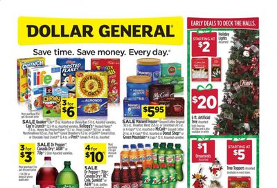 Dollar General Weekly Ad Flyer November 1 to November 7
