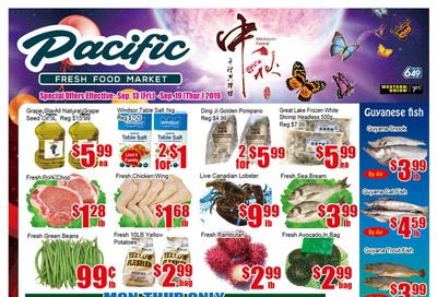 Pacific Fresh Food Market (Pickering) Flyer September 13 to 19