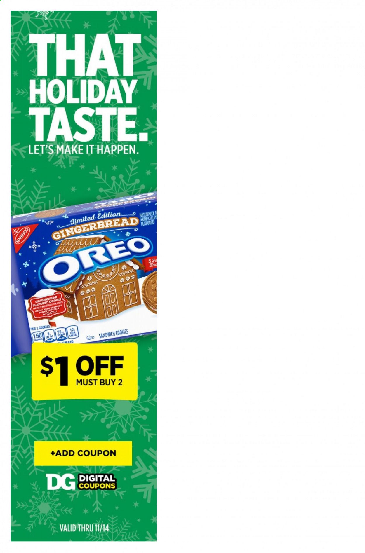 Dollar General (GA, IA, ME, MN, NM, OR, SD, WI) Weekly Ad Flyer November 1 to November 7