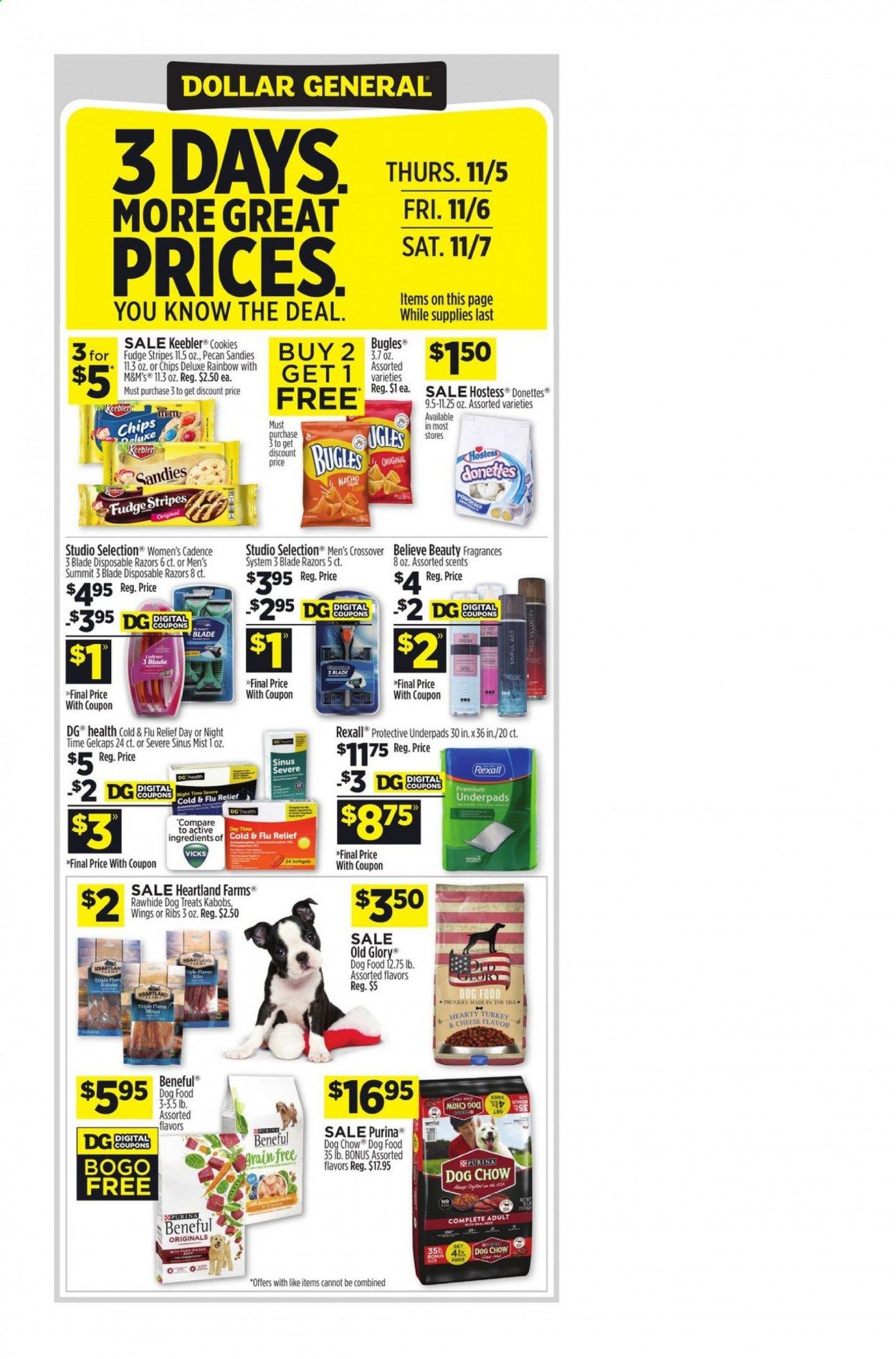 Dollar General (GA, IA, ME, MN, NM, OR, SD, WI) Weekly Ad Flyer November 1 to November 7