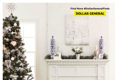 Dollar General Weekly Ad Flyer November 1 to December 31