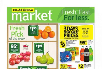 Dollar General (LA) Weekly Ad Flyer November 1 to November 7