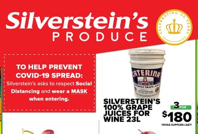 Silverstein's Produce Flyer November 3 to 7
