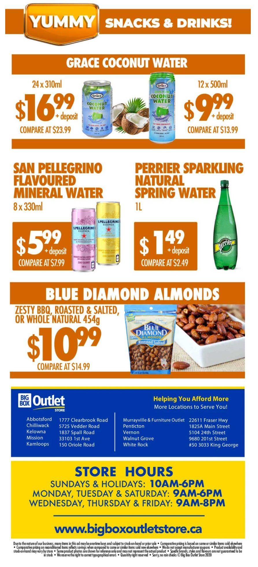 Big Box Outlet Store Flyer November 4 to 10