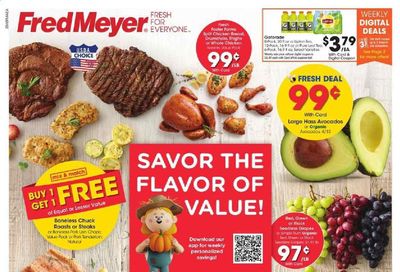 Fred Meyer (DC, DE, NJ, NY, PA, VA) Weekly Ad Flyer November 4 to November 10