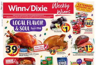 Winn Dixie (AL, FL, GA, LA, MS) Weekly Ad Flyer November 4 to November 10