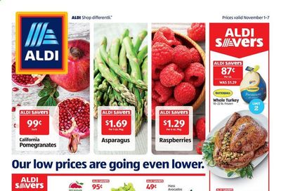 ALDI (MI, OH) Weekly Ad Flyer November 1 to November 7