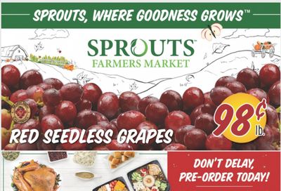 Sprouts Weekly Ad Flyer November 4 to November 10