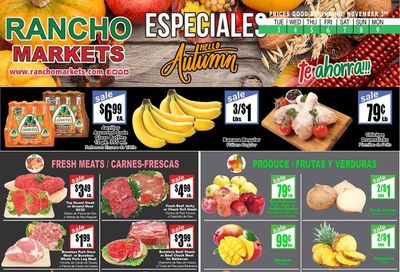 Rancho Markets Weekly Ad Flyer November 3 to November 9