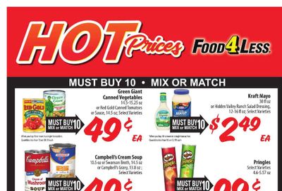 Food 4 Less (IN) Weekly Ad Flyer November 4 to November 10