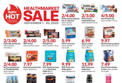 Hy-Vee (IA, IL, KS, MN, MO, NE, SD, WI) Weekly Ad Flyer November 1 to November 30