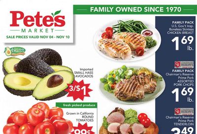 Pete's Fresh Market (IL) Weekly Ad Flyer November 4 to November 10