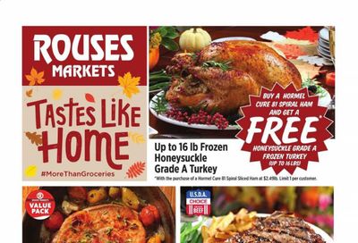 Rouses Markets (AL, LA, MS) Weekly Ad Flyer November 4 to November 11
