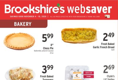 Brookshires Weekly Ad Flyer November 4 to November 10