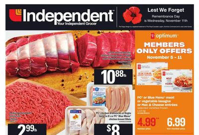 Independent Grocer (ON) Flyer November 5 to 11