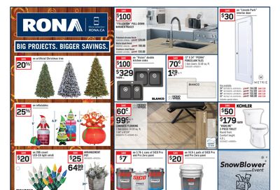 Rona (ON) Flyer November 5 to 11