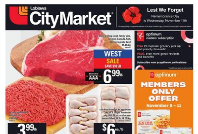 Loblaws City Market (West) Flyer November 5 to 11