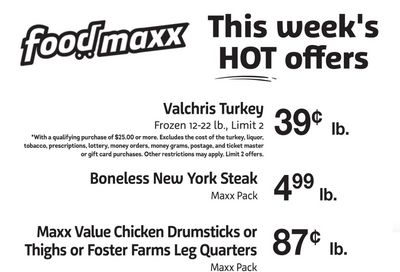 Foodmaxx Weekly Ad Flyer November 4 to November 10, 2020