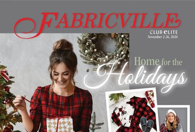Fabricville Flyer November 2 to 26