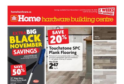 Home Hardware Building Centre (ON) Flyer November 5 to 18