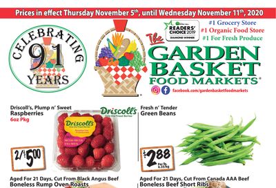 The Garden Basket Flyer November 5 to 11