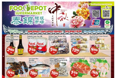 Food Depot Supermarket Flyer September 13 to 19