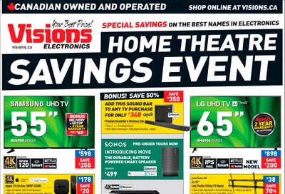 Visions Electronics Flyer September 13 to 19