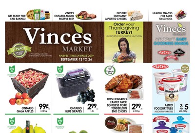 Vince's Market Flyer September 13 to 26