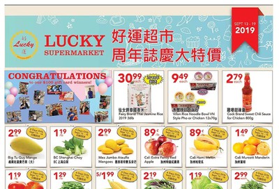 Lucky Supermarket (Calgary) Flyer September 13 to 19