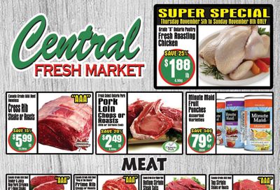 Central Fresh Market Flyer November 5 to 12