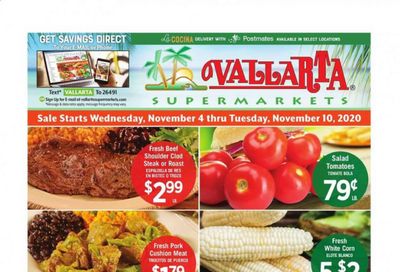 Vallarta (CA) Weekly Ad Flyer November 4 to November 10