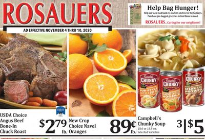 Rosauers Weekly Ad Flyer November 4 to November 10