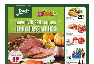 Lowes Foods Weekly Ad Flyer November 4 to November 10