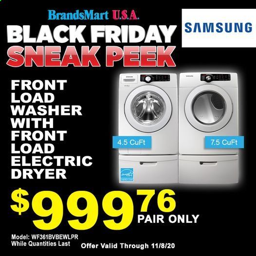 Brandsmart USA Weekly Ad Flyer November 5 to November 8