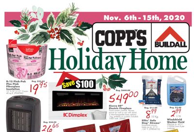 COPP's Buildall Flyer November 6 to 15