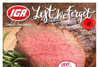 IGA Stores of BC Flyer November 6 to 12