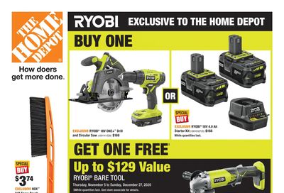 Home Depot (BC) Flyer November 5 to 11