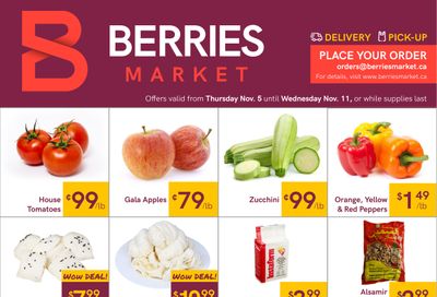 Berries Market Flyer November 5 to 11