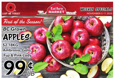 Red Barn Market Flyer November 5 to 11
