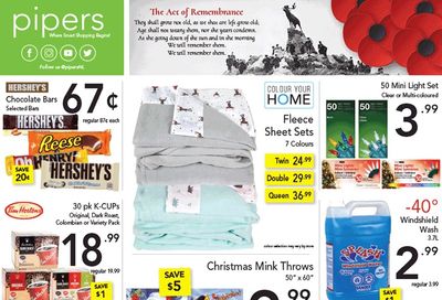 Pipers Superstore Flyer November 5 to 11