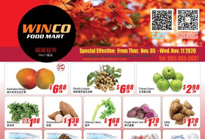 WinCo Food Mart (HWY 7) Flyer November 5 to 11