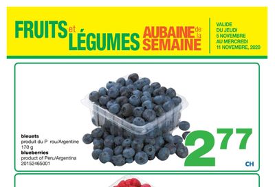 Wholesale Club (QC) Produce Deal of the Week Flyer November 5 to 11