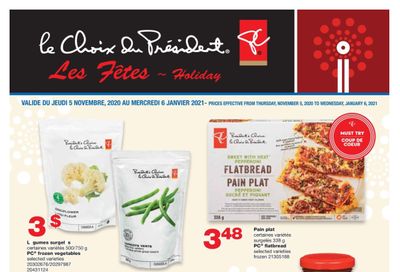 Wholesale Club (QC) Flyer November 5 to January 6