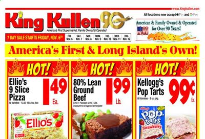 King Kullen Weekly Ad Flyer November 6 to November 12