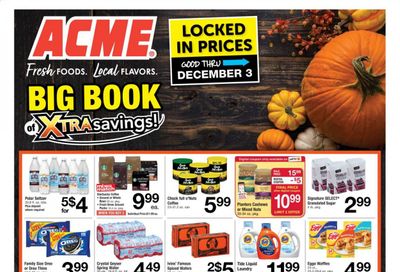ACME Weekly Ad Flyer November 6 to December 3