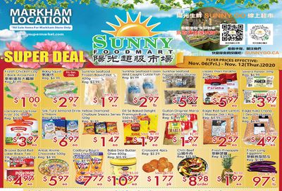 Sunny Foodmart (Markham) Flyer November 6 to 12