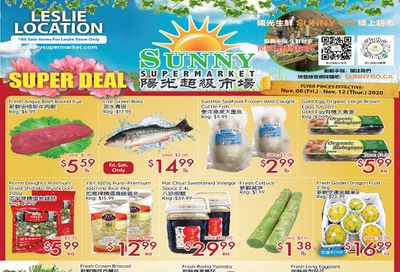 Sunny Supermarket (Leslie) Flyer November 6 to 12