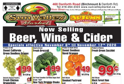 Sun Valley Market Flyer November 6 to 12