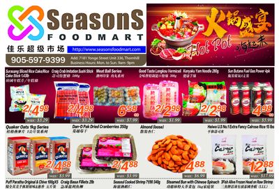 Seasons Food Mart (Thornhill) Flyer November 6 to 12